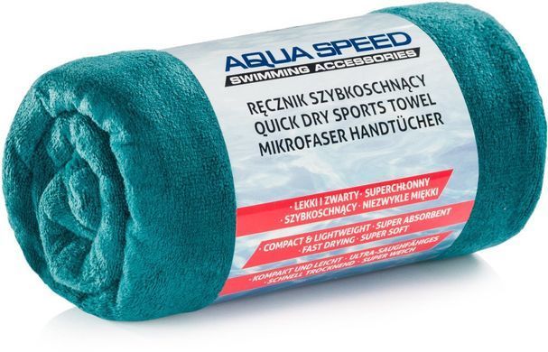 Полотенце Aqua Speed ​​DRY SOFT 7324 изумрудное Уни 50x100см