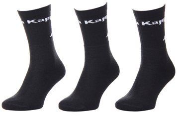 Шкарпетки KAPPA SOCKS LOGO SABOYA 3PACK чорний