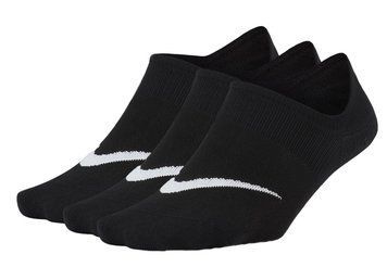 Шкарпетки Nike U NK EVERYDAY PLUS LTWT FOOTIE 3PPK чорний Жін 38-42