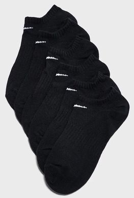 Шкарпетки Nike U NK EVERYDAY LTWT NS 6PR-BAND чорний Уні