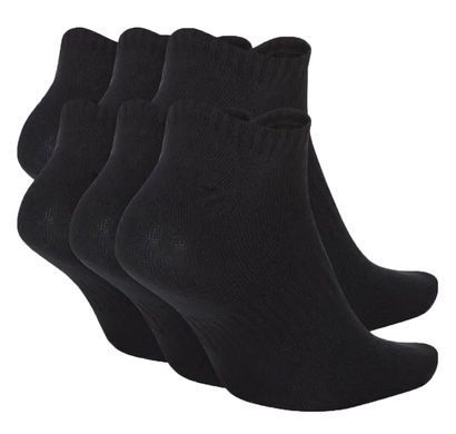 Шкарпетки Nike U NK EVERYDAY LTWT NS 6PR-BAND чорний Уні