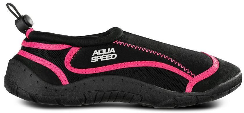 Аквашузы Aqua Speed ​​AQUA SHOE MODEL 28D 9561 черный, малиновый Уни 36
