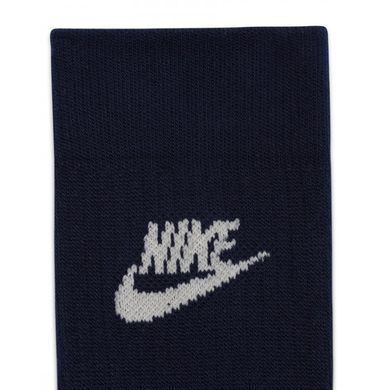 Шкарпетки Nike U NK NSW EVERYDAY ESSENTIAL CR синій, білий, сірий Уні 38-42