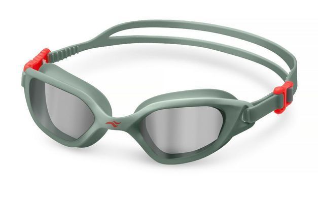 Окуляри для плавання Aqua Speed ECLIPSE 61412 сірий, червоний Уні OFSM