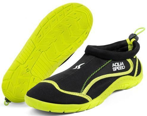 Аквашузы Aqua Speed ​​AQUA SHOE MODEL 28A 9163 черный, желтый Уни 39