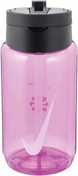 Бутылка NIKE TR RENEW RECHARGE STRAW BOTTLE 16 OZ розовый черный Уни 473 мл