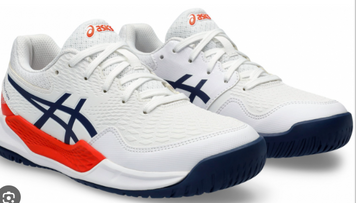 Кросівки дит. Asics GEL-RESOLUTION 9 GS white/red/blue (37) 4.5