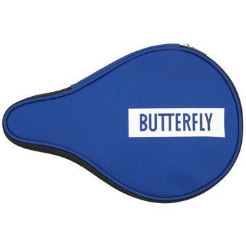Чехол на ракетку для настольного тенниса Butterfly Logo Case Round, blue