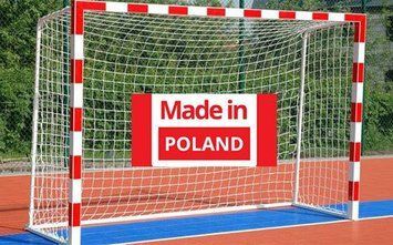 Сітка на ворота 3х2 м., шнур 3,5мм РР , "PoldanNet" (Польща), Black