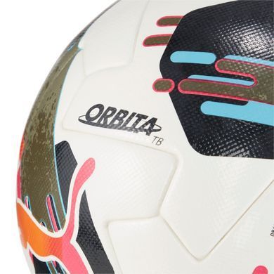 М'яч футбольний Puma Orbita 1 TB (FIFA Quality Pro) білий, чорний, коричневий 5