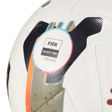 М'яч футбольний Puma Orbita 1 TB (FIFA Quality Pro) білий, чорний, коричневий 5