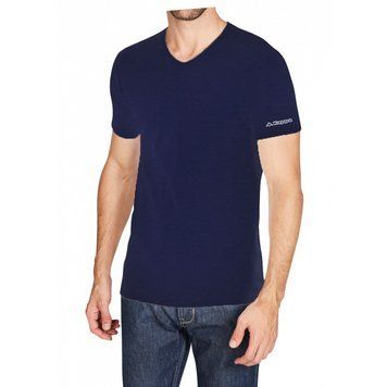 Футболка Kappa T-shirt Mezza Manica Scollo V темно-синій Чол