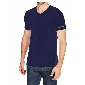 Футболка Kappa T-shirt Mezza Manica Scollo V темно-синій Чол
