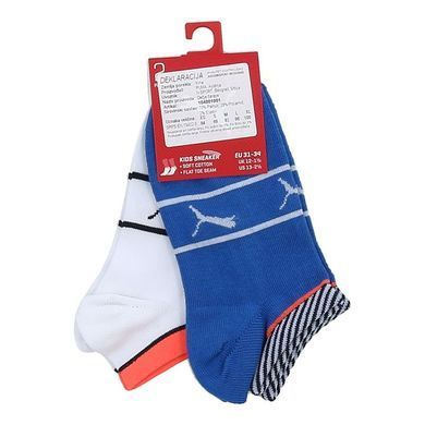 Шкарпетки Puma BOYS SNEAKER 2P STRIPE синій, білий Діт 35-38