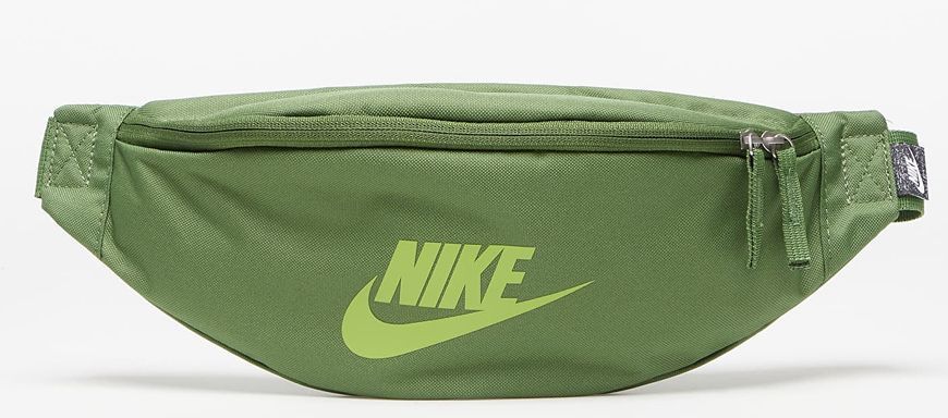 Сумка на пояс Nike NK HERITAGE WAISTPACK - FA21 зелений Уні 41х10х15см