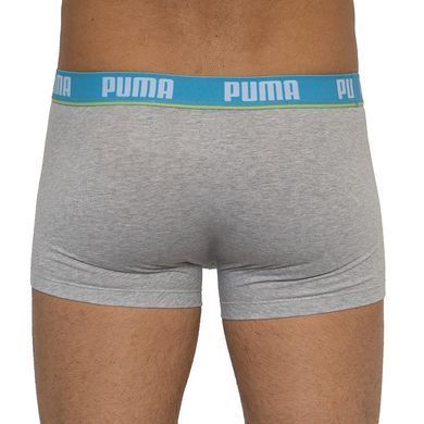 Труси-шорти Puma BASIC TRUNK 2P сірий, жовтий Чол M