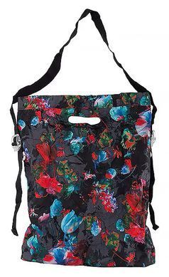 Сумка Nike NK STASH TOTE - AOP черный, красный, синий Уни 43 x 36 x 15 см