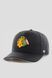 Кепка 47 Brand MVP DP CHICAGO BLACKHAWKS чорний, сірий Уні OSFA