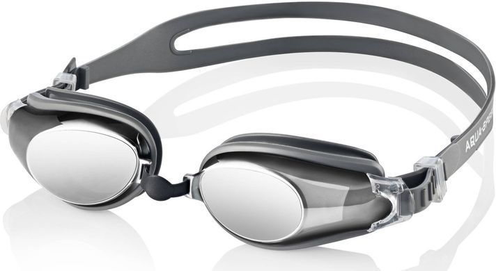 Окуляри для плавання Aqua Speed ​​CHAMPION NEW 038-26 сірий, дзеркальний Уні OSFM