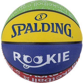 М'яч баскетбольний Spalding Rookie GEAR мультиколор Уні 5