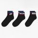 Шкарпетки Nike U NK NSW EVERYDAY ESSENTIAL AN 3PR чорний Уні