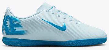 Футзалки Nike JR VAPOR 16 CLUB IC білий, блакитний Діт 38 (US 5.5Y)