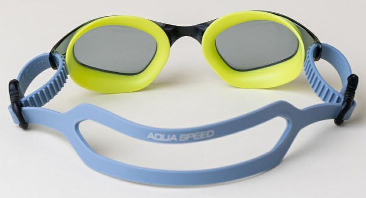Окуляри для плавання Aqua Speed ZEN 61480 синій, салатовий, блакитний Уні OFSM