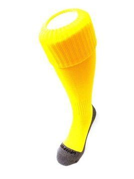 Футбольні гетри Uhlsport 125329,розмір 41-44 (яскраво-жовті)