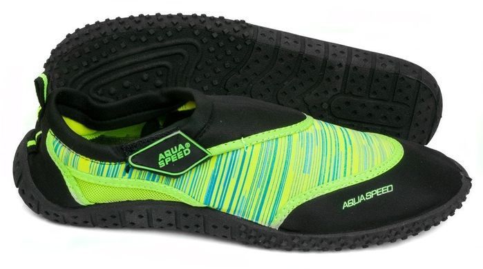 Аквашузы Aqua Speed ​​AQUA SHOE MODEL 2B 6560 черный, зеленый Дет 28