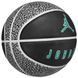 М'яч баскетбольний Nike JORDAN PLAYGROUND 2.0 8P DEFLATED BLACK/WHITE/WHITE/CLEAR JADE size 7