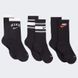Носки Nike U NK EVERYDAY PLUS CUSH CREW 3PR черный Уни 34-38