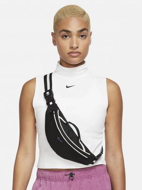 Сумка на пояс Nike NK HERITAGE S WSTPCK - RETRO черный Уни 28 х 8 х 13 см