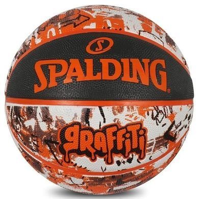 Мяч баскетбольный Spalding Graffitti Ball оранжевый Уни 7