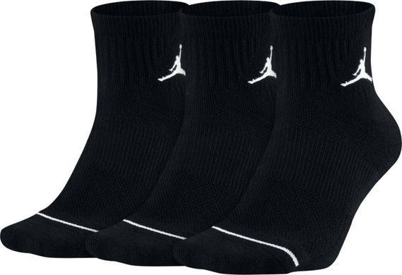 Носки Nike U JORDAN EVERYDAY MAX ANKL 3PR черный Уни 46-50