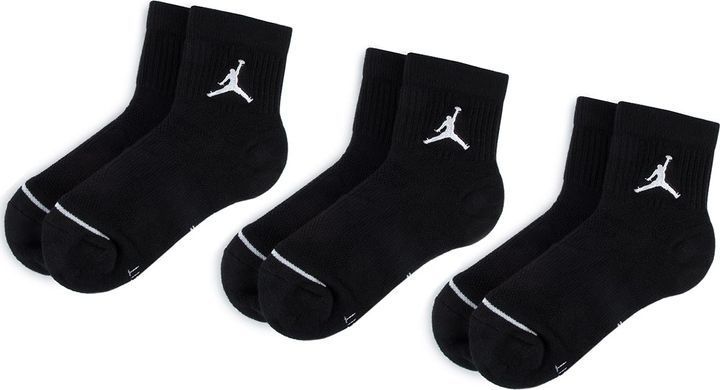 Носки Nike U JORDAN EVERYDAY MAX ANKL 3PR черный Уни 46-50