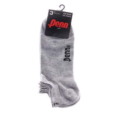 Шкарпетки Penn SNEAKER SOCKS 3 PAIR сірий Уні 35-40