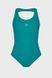 Купальник закритий для жінок Arena SOLID O BACK SWIMSUIT зелений Жін 38