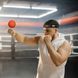 Тренажер для боксу Everlast POWERLOCK REFLEX BALL червоний Уні OSFM