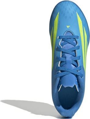 Сороконожки детские Adidas F50 CLUB TF J голубой, желтый 35 (2.5UK) 21.2 см