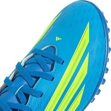 Сороконожки детские Adidas F50 CLUB TF J голубой, желтый 35 (2.5UK) 21.2 см