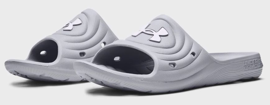 Шльопанці Under Armour Locker IV SL сірий Чол 11 US (29 см)