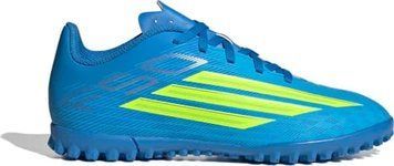 Сороконожки детские Adidas F50 CLUB TF J голубой, желтый 36 (3.5UK) 22.1 см