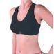 Топ спорт Kappa Reggiseno Sporty c/etichetta logo антрацит Жін