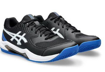 Кросівки чол. Asics Gel-Dedicate 8 clay black/white/blue (44.5) 10.5