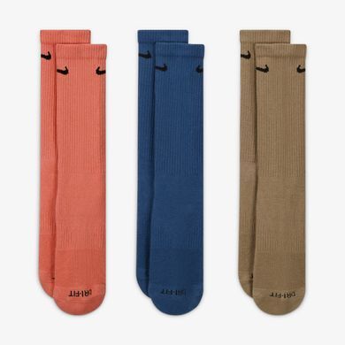 Шкарпетки Nike U NK EVERYDAY PLUS CUSH CREW мультиколор Уні 46-50