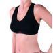 Топ спорт Kappa Reggiseno Sporty c/etichetta logo чорний Жін L/XL